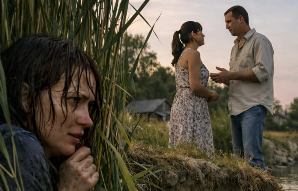 On the day of my mother's funeral, I found myself in the river. I don't know if I slipped in accidentally or if someone pushed me intentionally. But when I miraculously got out of the water, I overheard a conversation between my husband and my best friend.