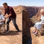 The rich son pushed his mother off the cliff for the inheritance, but at the very last moment, something happened that neither of them could have imagined.