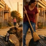 I picked up the broom to chase away the annoying pit bull that was digging through the trash in my yard, but when I saw what he pulled out of the black bag, my blood ran cold — that nightmare still haunts me in my dreams. 😨😱
