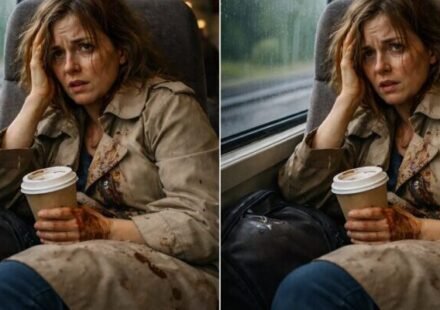 At the train station, my husband bought me a coffee and insisted I drink it to the last drop, and after a few sips my vision blurred.