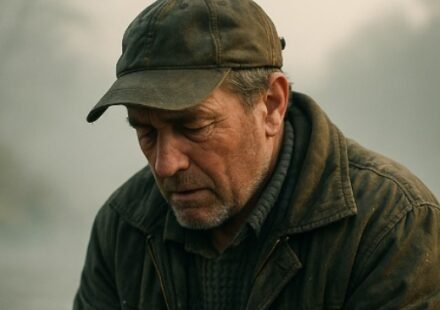 A fisherman rescued a baby otter from an icy river – and years later, it returned… but not alone.