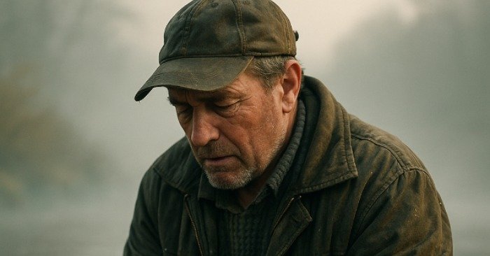 A fisherman rescued a baby otter from an icy river – and years later, it returned… but not alone.