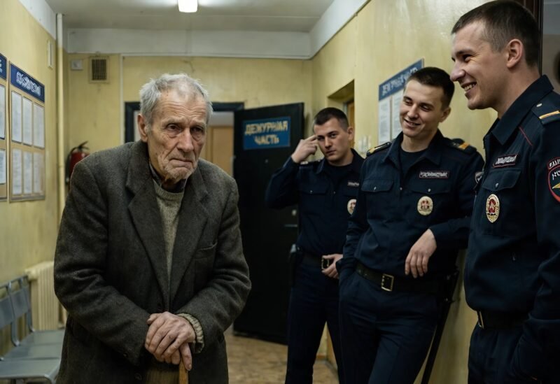 At the police station, they mocked an eighty-year-old man and didn't even take his complaint. But the officers had no idea who this elderly man really was, nor what would happen when the station chief walked into the office.