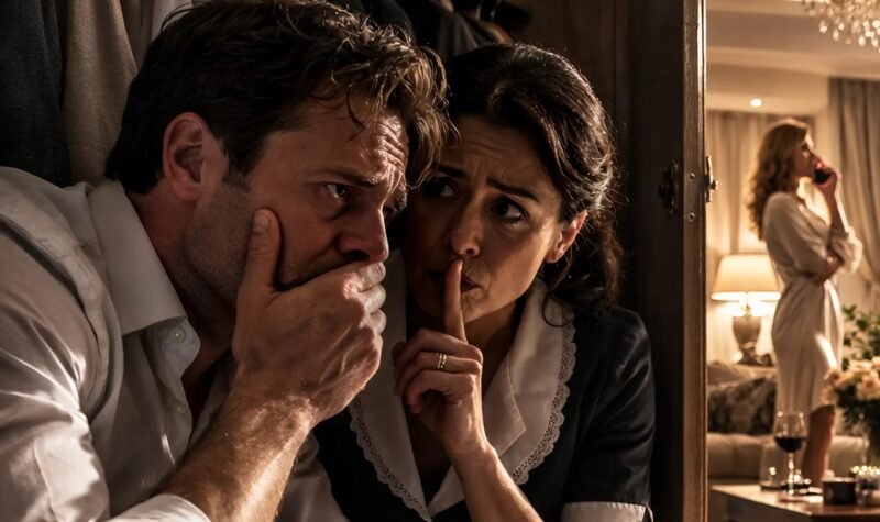 "Don't make a sound, you have to hear everything for yourself, otherwise you won't believe me," what I discovered left me speechless.