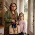 "Grandma, leave your bag, Mommy put something in it," my granddaughter whispered to me; what happened next simply broke my heart.