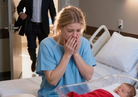 A divorced mother recovering in a Florida hospital after giving birth declined her ex-husband's wedding invitation – until he rushed to her room in a panic after his fiancée saw a picture of the baby he had never mentioned.