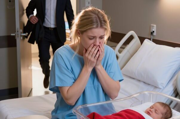 A divorced mother recovering in a Florida hospital after giving birth declined her ex-husband's wedding invitation – until he rushed to her room in a panic after his fiancée saw a picture of the baby he had never mentioned.