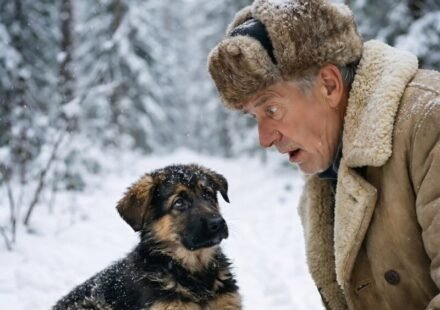 The forest ranger spotted a small puppy deep in the woods, sitting on an old sack, as if he were guarding it. What he saw inside made him pale and nearly faint with fear…