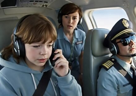 The two pilots lost consciousness simultaneously in mid-flight, and the lives of all passengers were in danger until an eleven-year-old girl entered the cockpit and softly uttered a few words that stunned everyone.