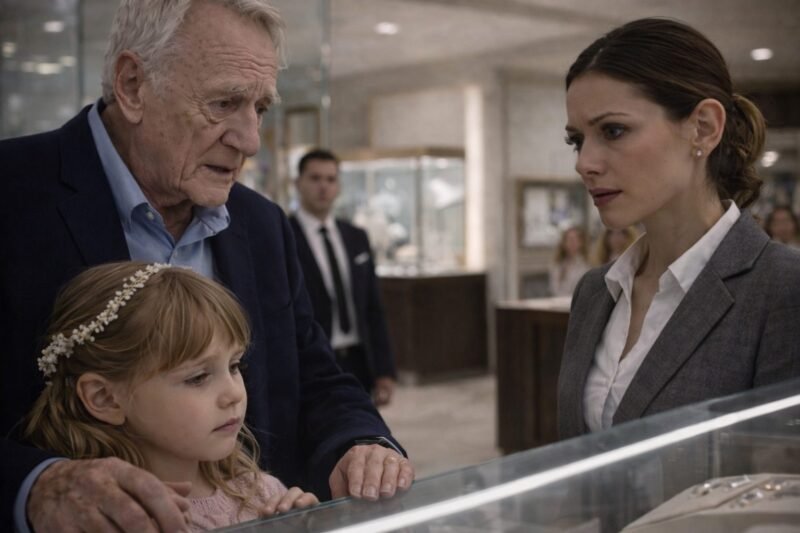 She was just looking at a necklace… until a chilling comment in a jewelry store revealed a secret no one expected.