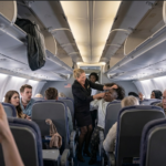 I saw a flight attendant grab my 72-year-old mother in first class—what I did next surprised everyone.