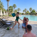 Eight months pregnant, I jumped into a swimming pool to save a drowning child… But what happened next surprised everyone.