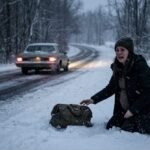 My water broke — and he left me to die in the snow… What happened next broke him forever