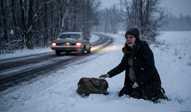 My water broke — and he left me to die in the snow… What happened next broke him forever