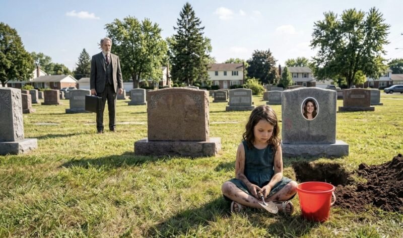 He buried his wife… but a little girl digging his grave revealed a secret that changed everything forever.